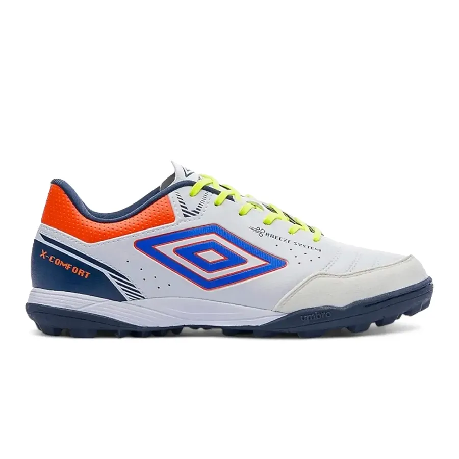 Imagen 0 de 7 de Botines Umbro X-Comfort Tf-BLANCO/AZUL/NARANJA