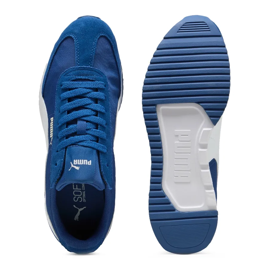 Imagen 3 de 6 de Zapatillas Puma R78 Wind MU-AZUL/BLANCO
