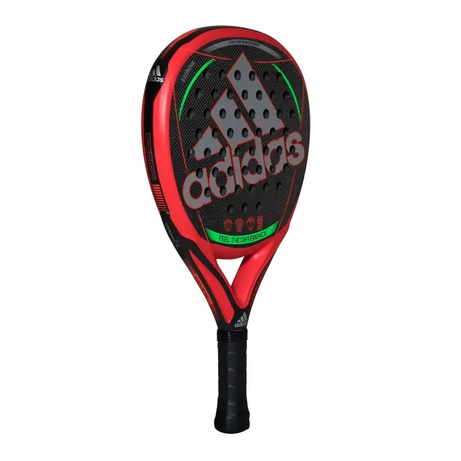 Imagen 1 de 4 de Paleta adidas Essnova Carbon 3.1-NEGRO/ROJO/VERDE