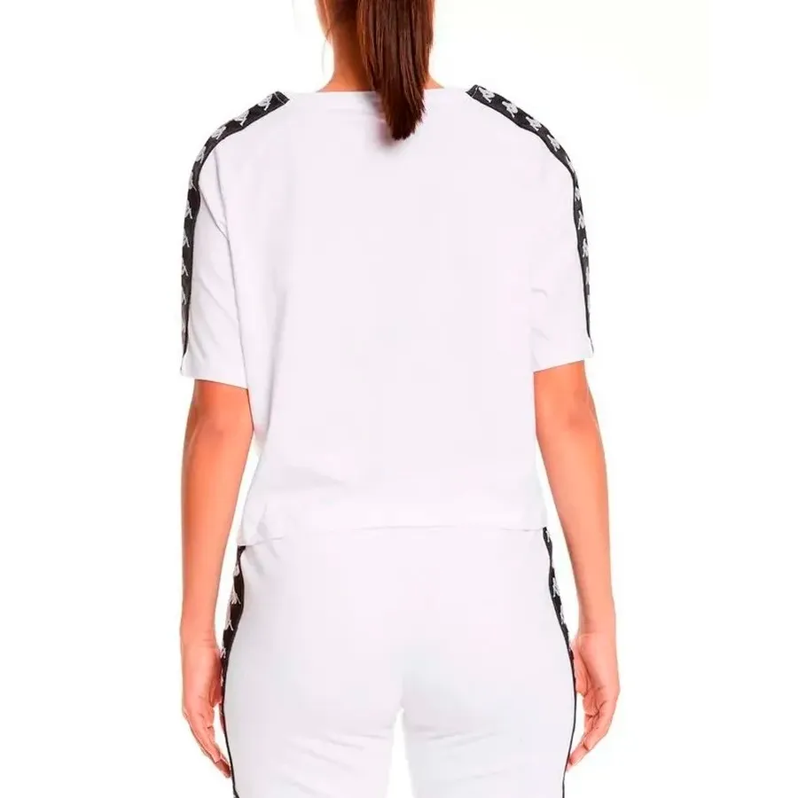 Imagen 2 de 3 de Remera Kappa Banda atum-BLANCO/NEGRO