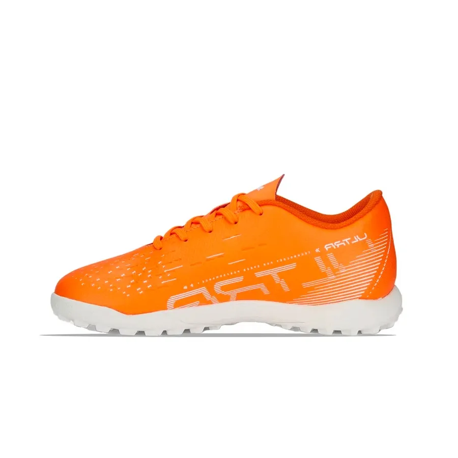 Imagen 1 de 5 de Botines Puma Ultra Play Tt Jr-NARANJA/BLANCO/NEGRO