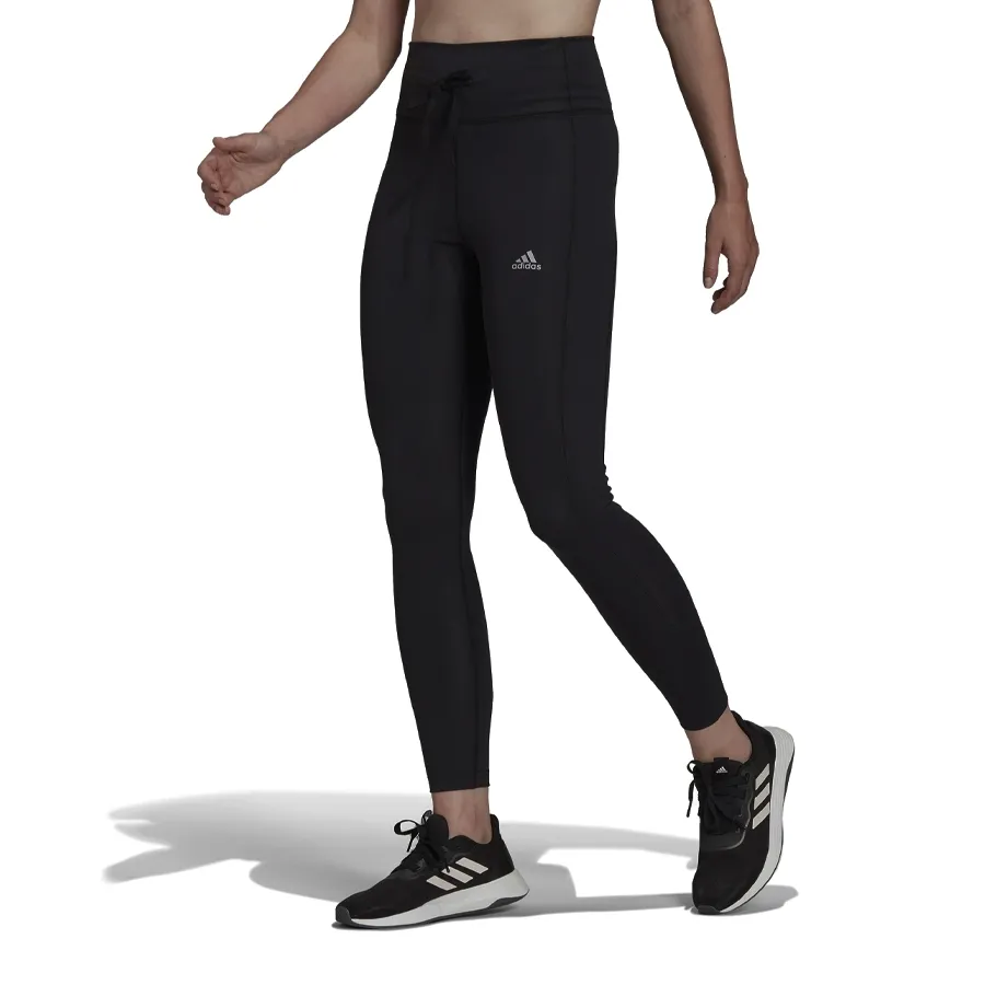 Imagen 1 de 6 de Calza adidas Running Essentials 7/8 Tiro Alto-NEGRO/BLANCO