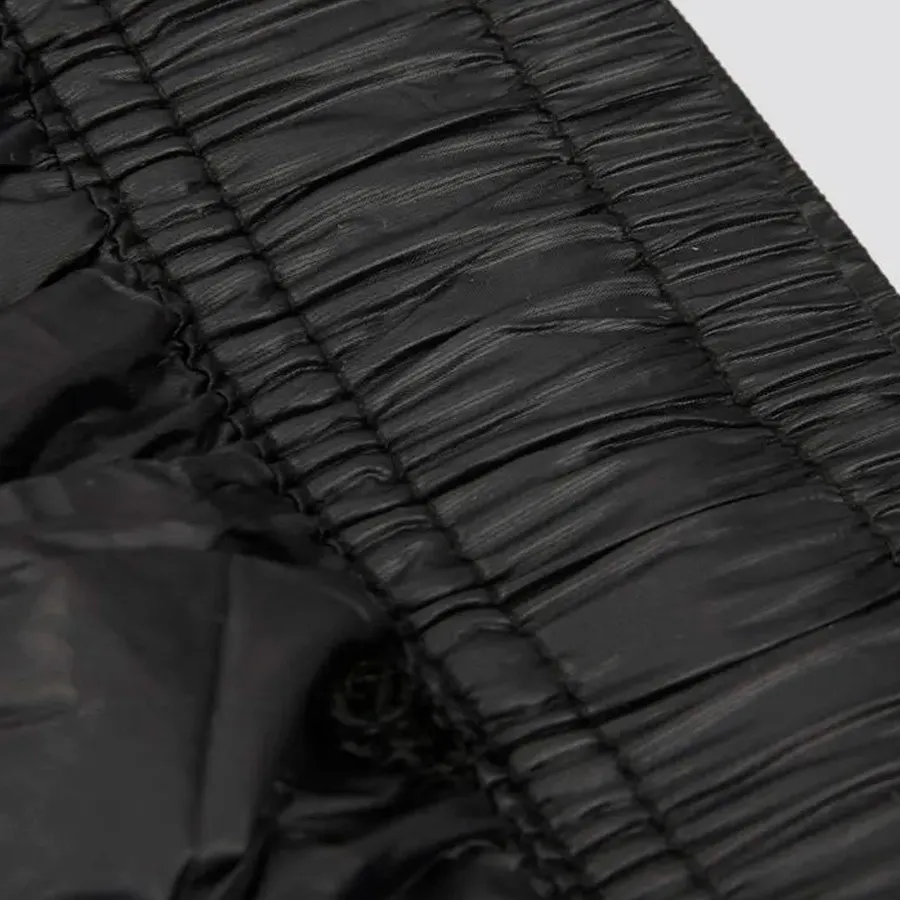 Imagen 4 de 5 de Topper Shorts  2 In 1 Crinkled-NEGRO