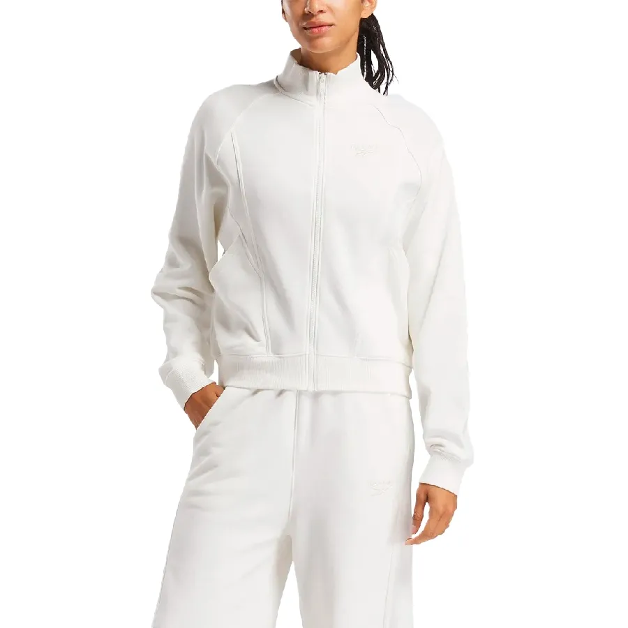 Imagen 0 de 4 de Campera Reebok Icon Elements Ft Fz-BLANCO