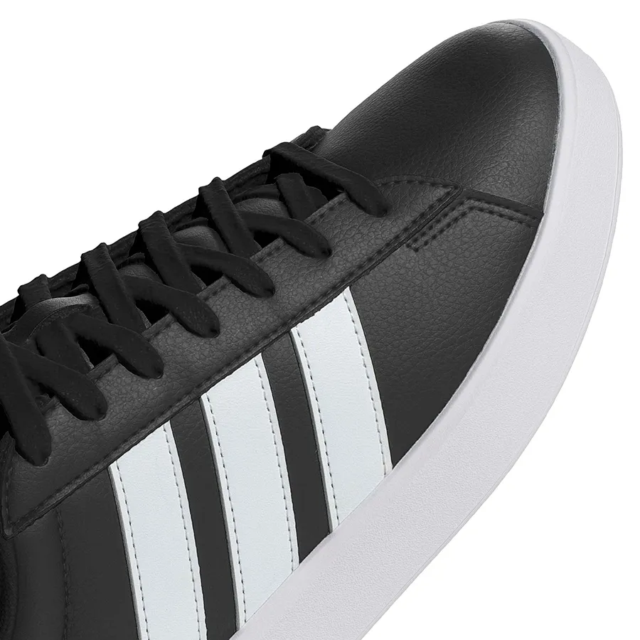 Imagen 6 de 8 de Zapatillas adidas Grand Court 3.0-NEGRO/BLANCO
