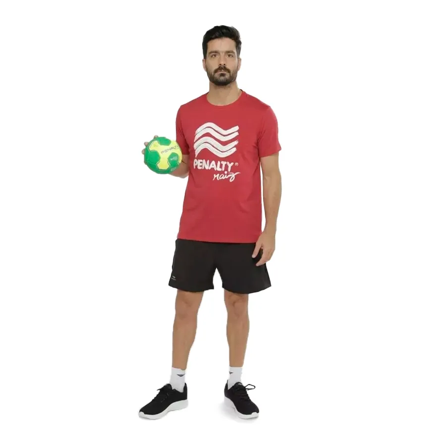 Imagen 0 de 2 de Remera Penalty Algodón Raíz-BORDO