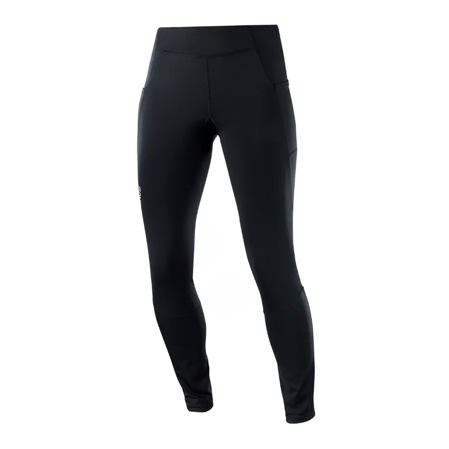 Imagen 1 de 5 de Calza Salomon Cross Run 28" Tight-NEGRO
