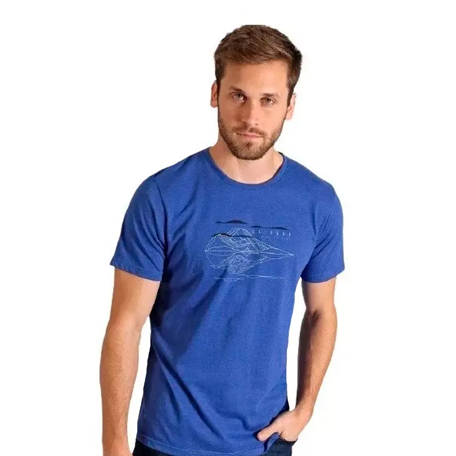 Imagen 1 de 3 de Remera Salomon Outline-AZUL