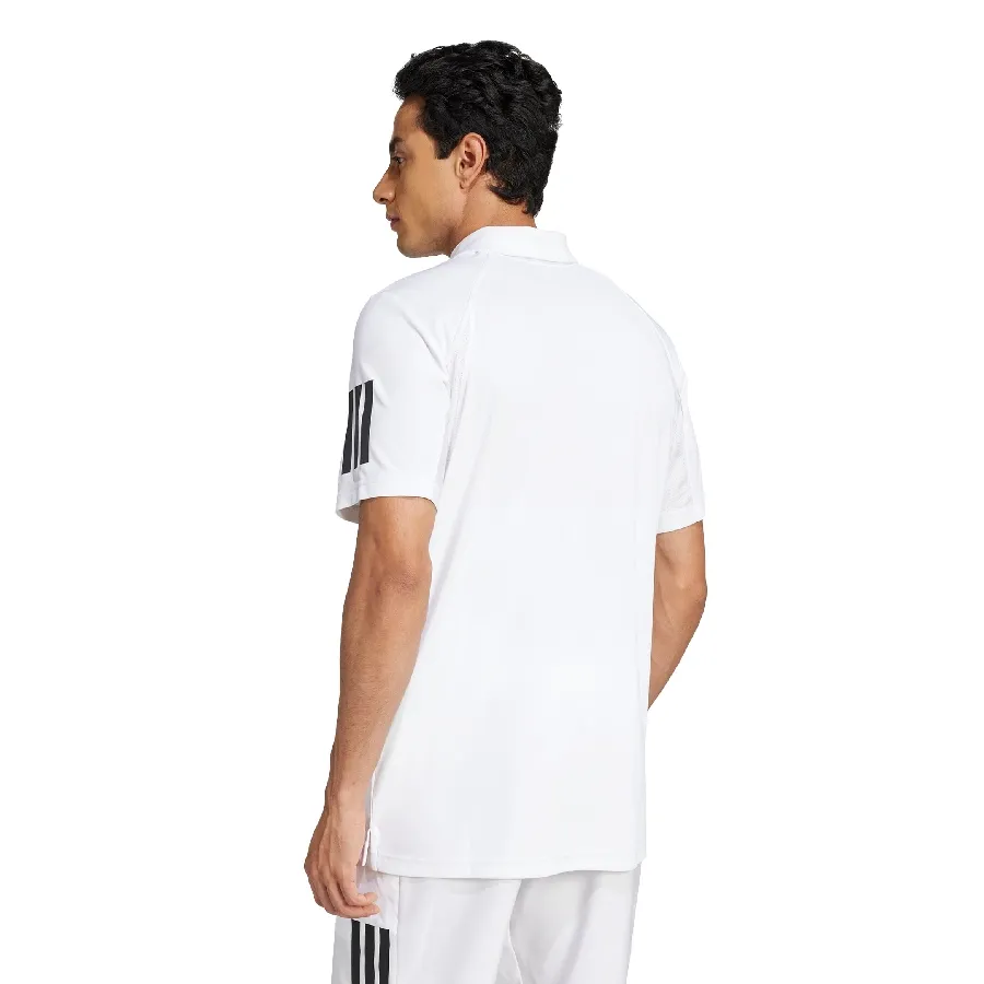 Imagen 2 de 5 de Remera adidas Club Tennis 3 Stripes-BLANCO