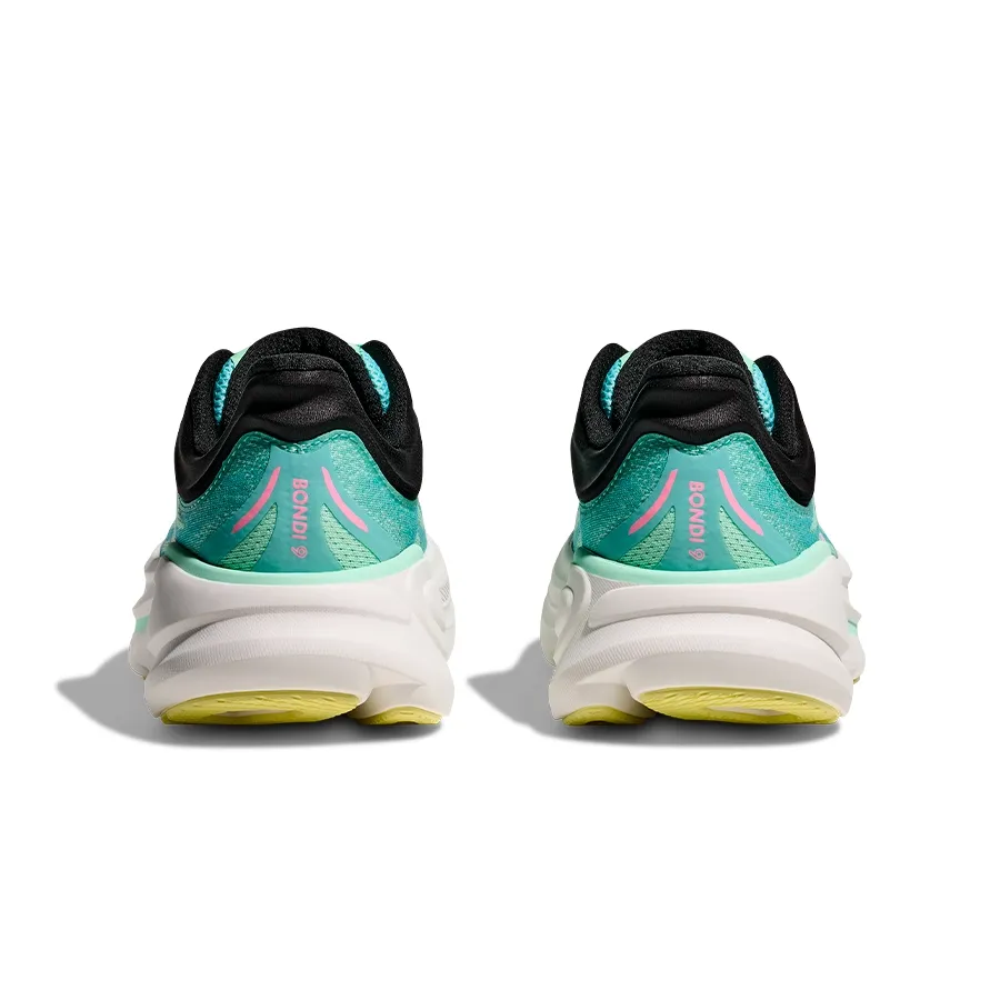 Imagen 6 de 8 de Zapatillas Hoka Bondi 9-VERDE AGUA/CELESTE/ROSA