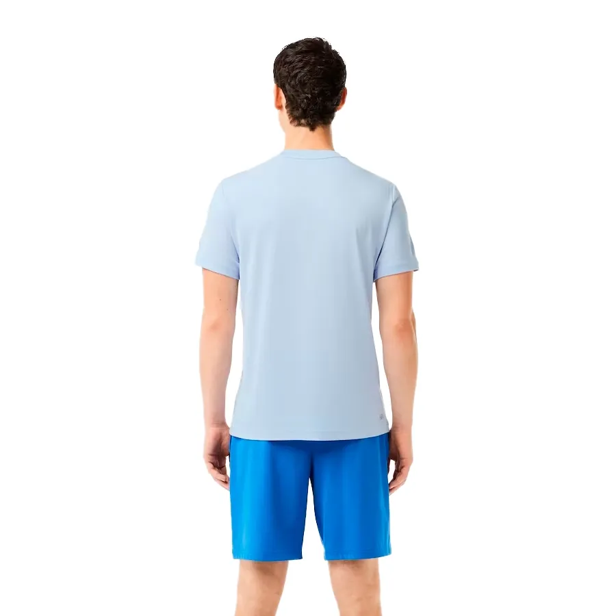 Imagen 1 de 4 de Remera Lacoste Sport De Tennis-CELESTE/AZUL FRANCIA