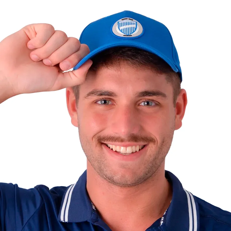 Imagen 0 de 3 de Gorra Fiume Sport Godoy Cruz Importada-AZUL