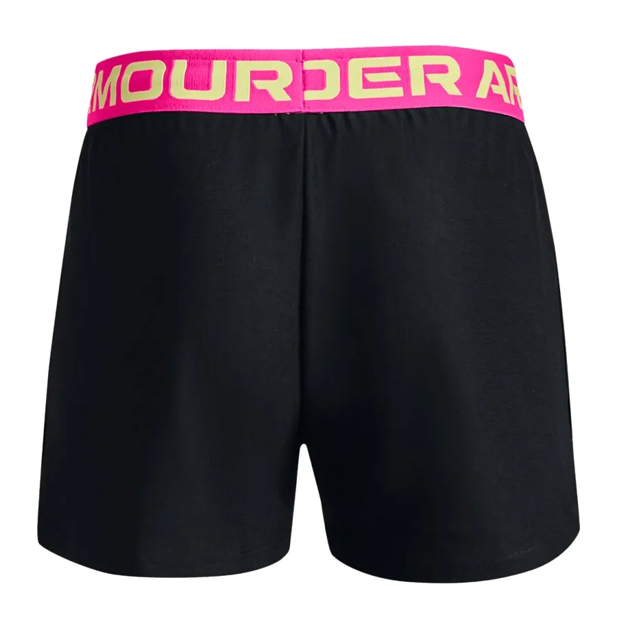 Imagen 1 de 2 de Shorts Under Armour Play Up Logo-NEGRO/ROSA