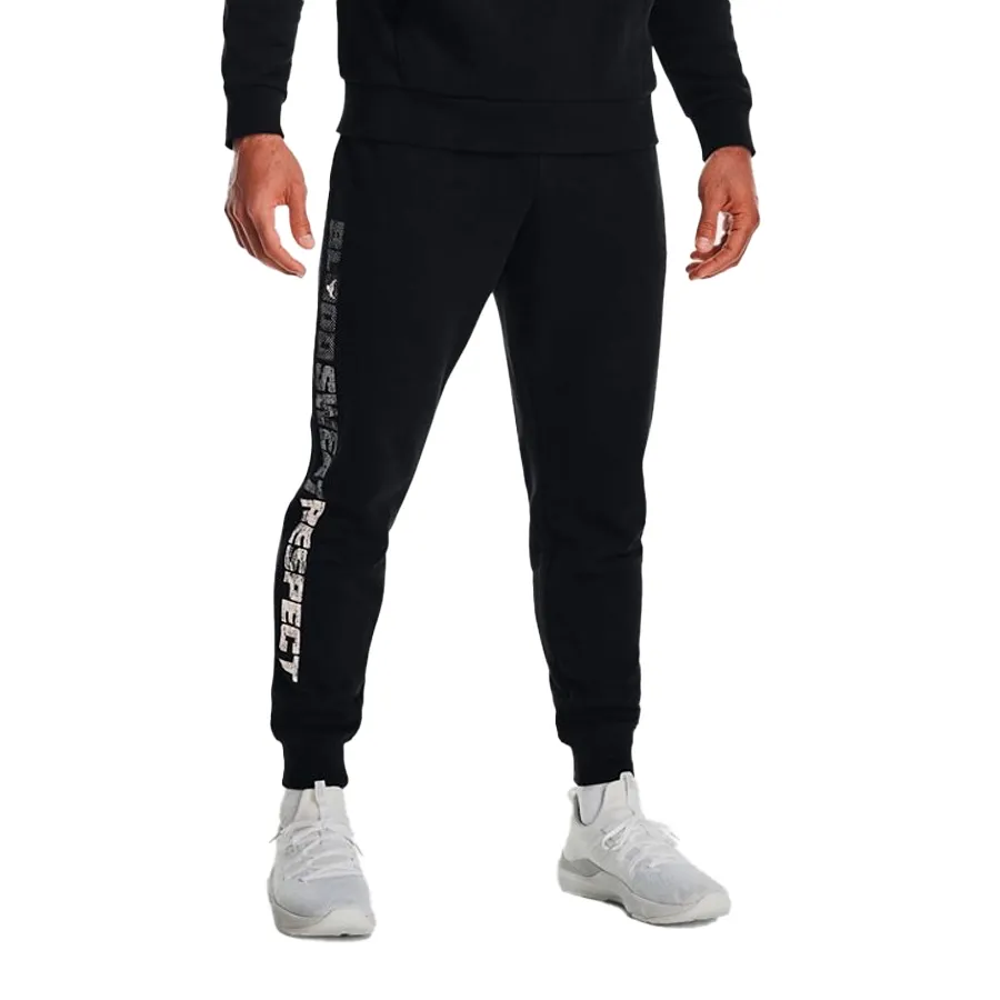 Imagen 0 de 6 de Pantalón Under Armour Project Rock Rival Fleece-NEGRO