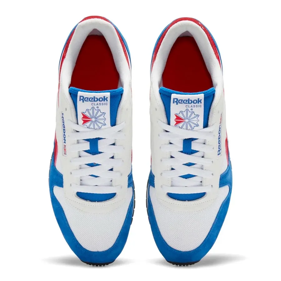 Imagen 4 de 9 de Zapatillas Reebok Classic Leather-BLANCO/AZUL FRANCIA/GRIS
