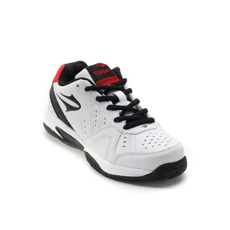 Imagen 0 de 5 de Zapatillas Topper Rookie Kids-BLANCO/NEGRO/ROJO