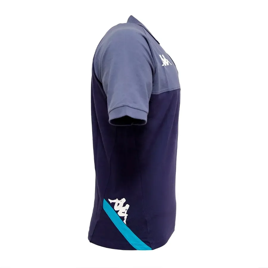 Imagen 4 de 6 de Remera Kappa Polo De Salida Racing 23-MARINO/AZUL