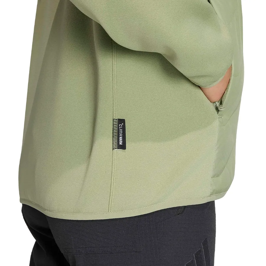 Imagen 4 de 5 de Campera adidas Híbrida Aislada Terrex Multi Climawarm-VERDE SECO