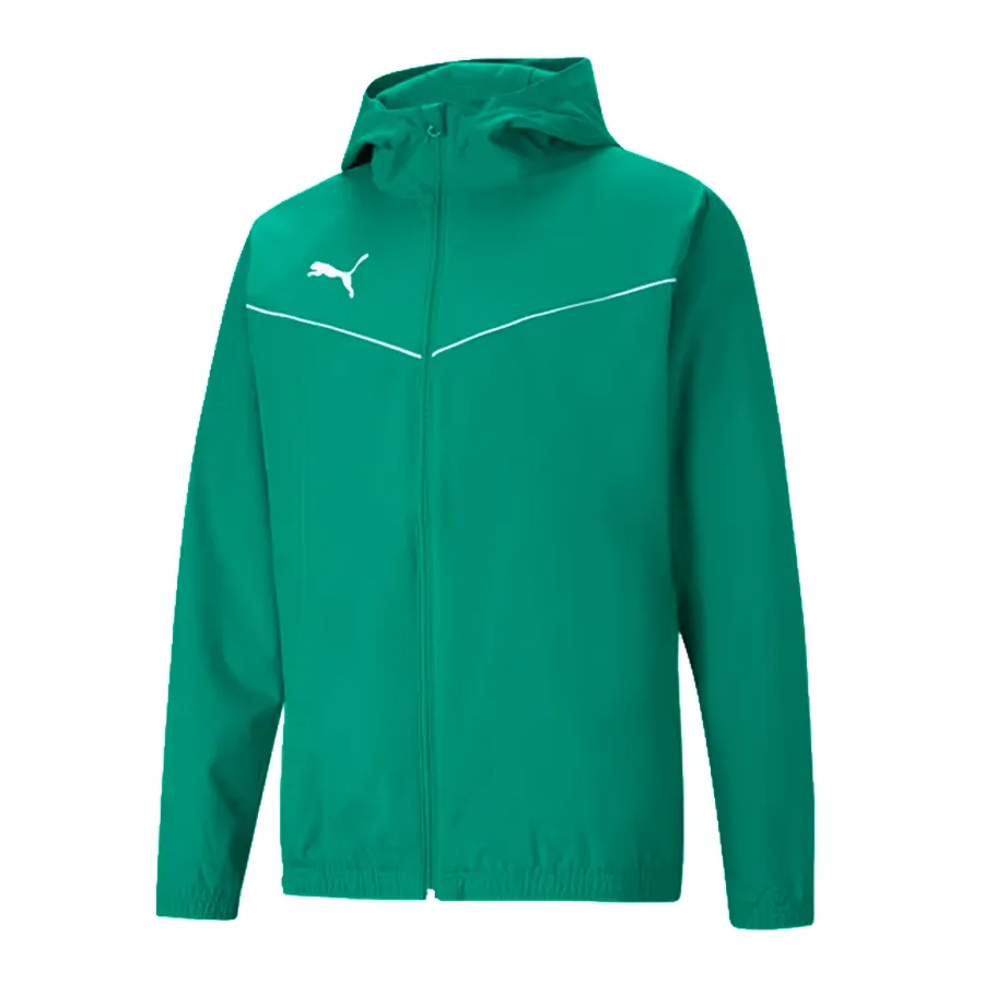 Imagen 0 de 2 de Campera Puma TeamRise All-Weather-VERDE
