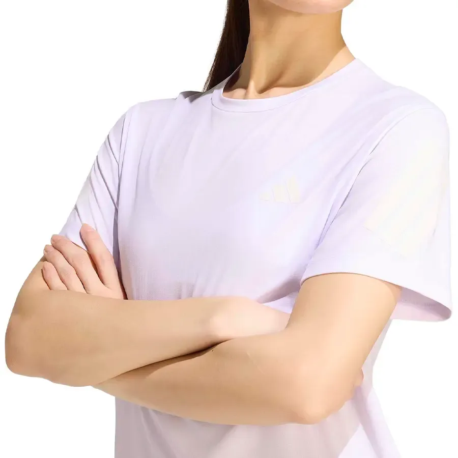 Imagen 3 de 5 de Remera adidas Adi365 Climacool-BLANCO/LAVANDA