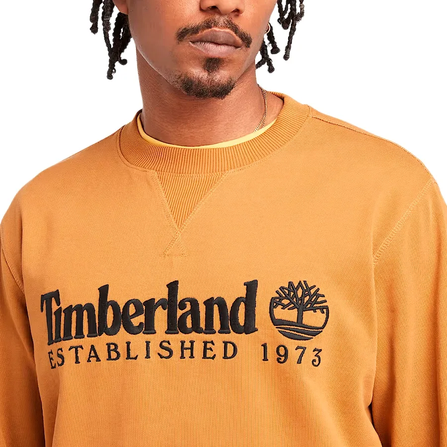 Imagen 3 de 4 de Buzo Timberland Embroidered Logo-BEIGE