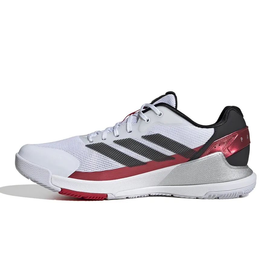 Imagen 3 de 8 de Zapatillas adidas padel Crazyquick Ls Pádel-GRIS/BLANCO/NEGRO