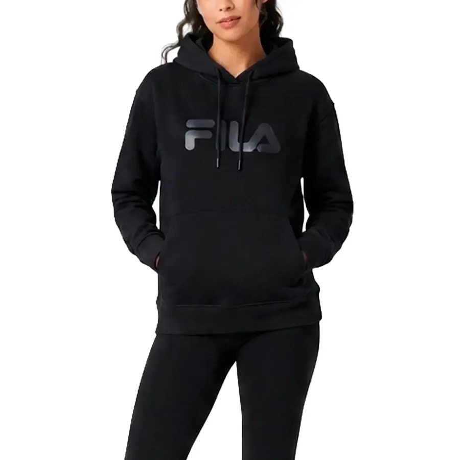 Imagen 0 de 5 de Buzo Fila Comfort Letter III-NEGRO