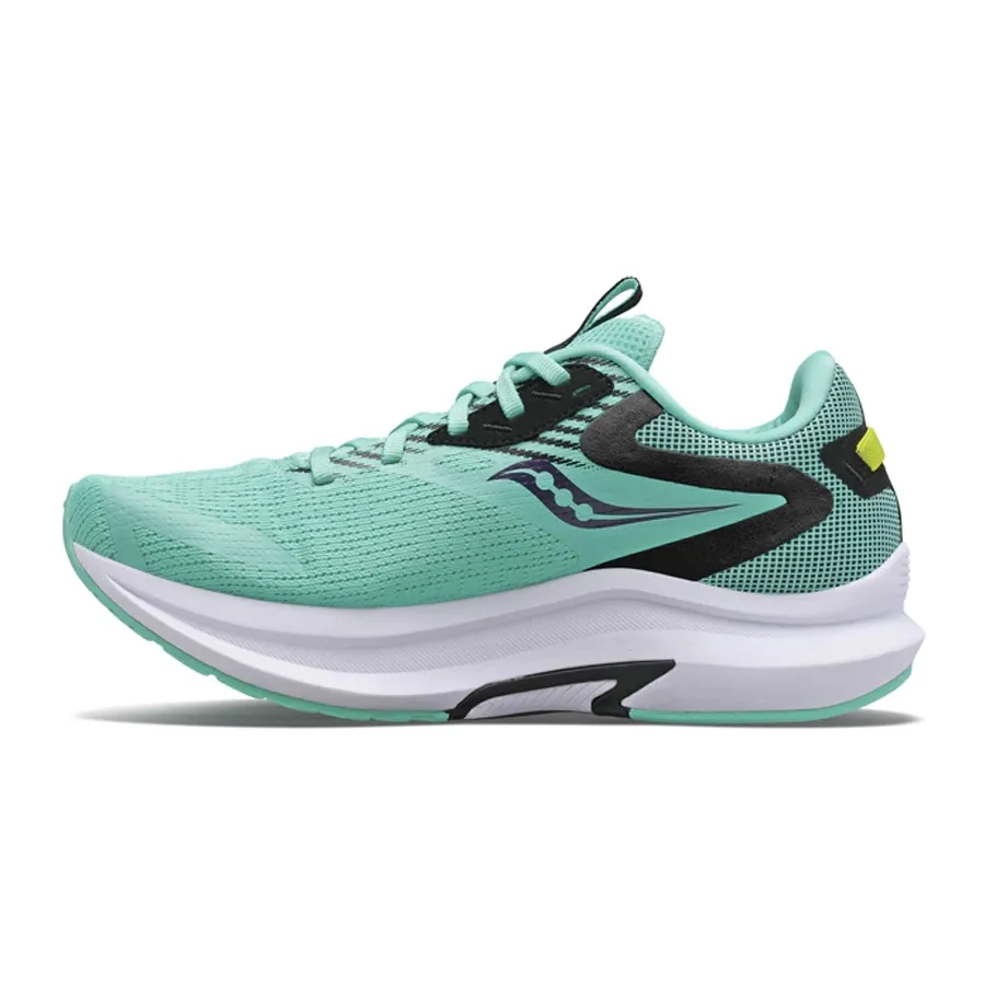 Imagen 2 de 5 de Zapatillas Saucony Axon 2-VERDE AGUA/NEGRO
