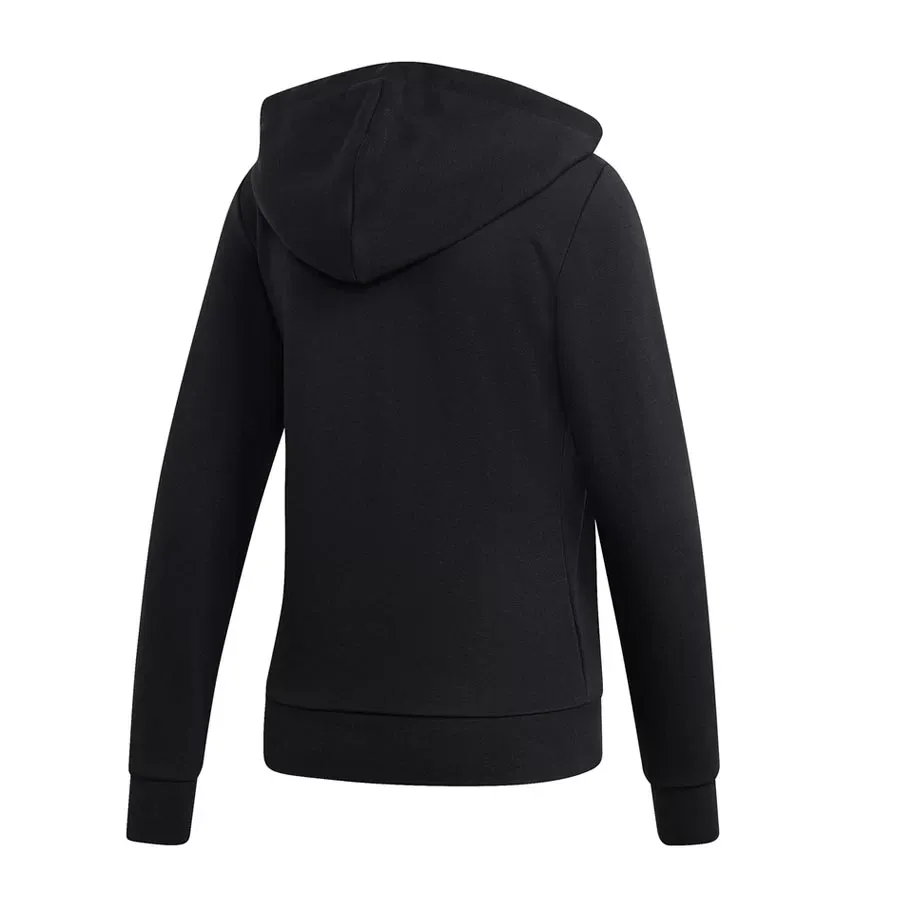 Imagen 1 de 2 de Campera Con Capucha adidas Campera  Con Capucha Essentials Linear-NEGRO/BLANCO