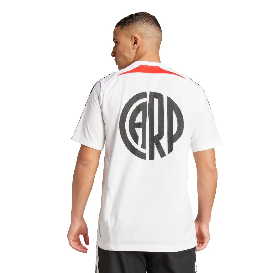 Imagen 2 de 5 de Remera adidas Ubp River Plate-BLANCO/ROJO/NEGRO