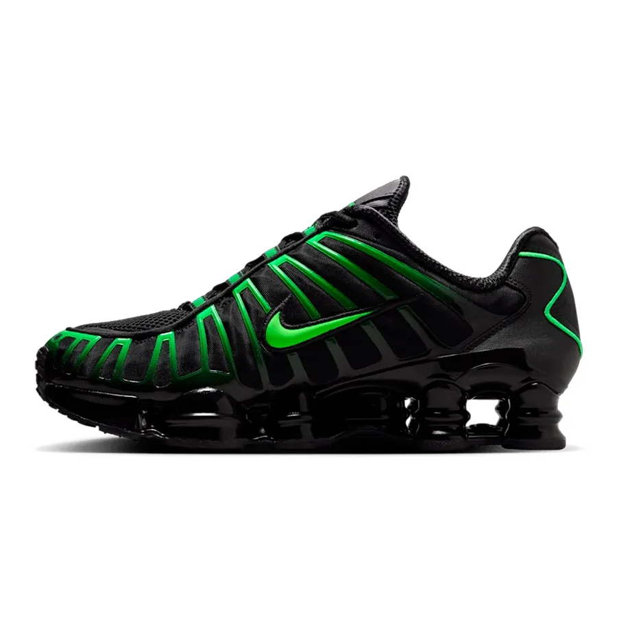 Imagen 2 de 8 de Zapatillas Nike Shox TL-NEGRO/VERDE FLUOR