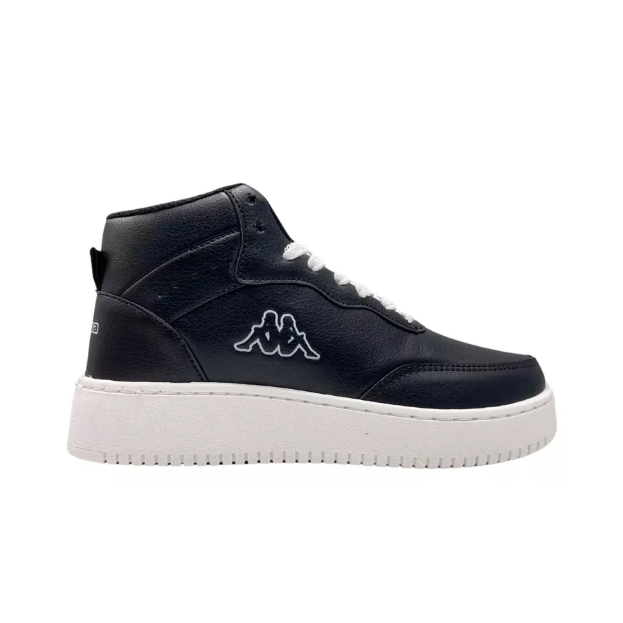 Imagen 0 de 7 de Zapatillas Kappa Logo Linate Mid Kids-NEGRO