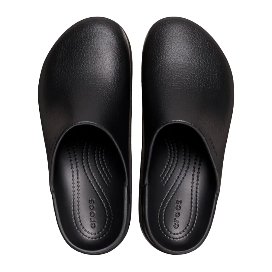 Imagen 4 de 6 de Sandalias Crocs Dylan Plarform Clog-NEGRO