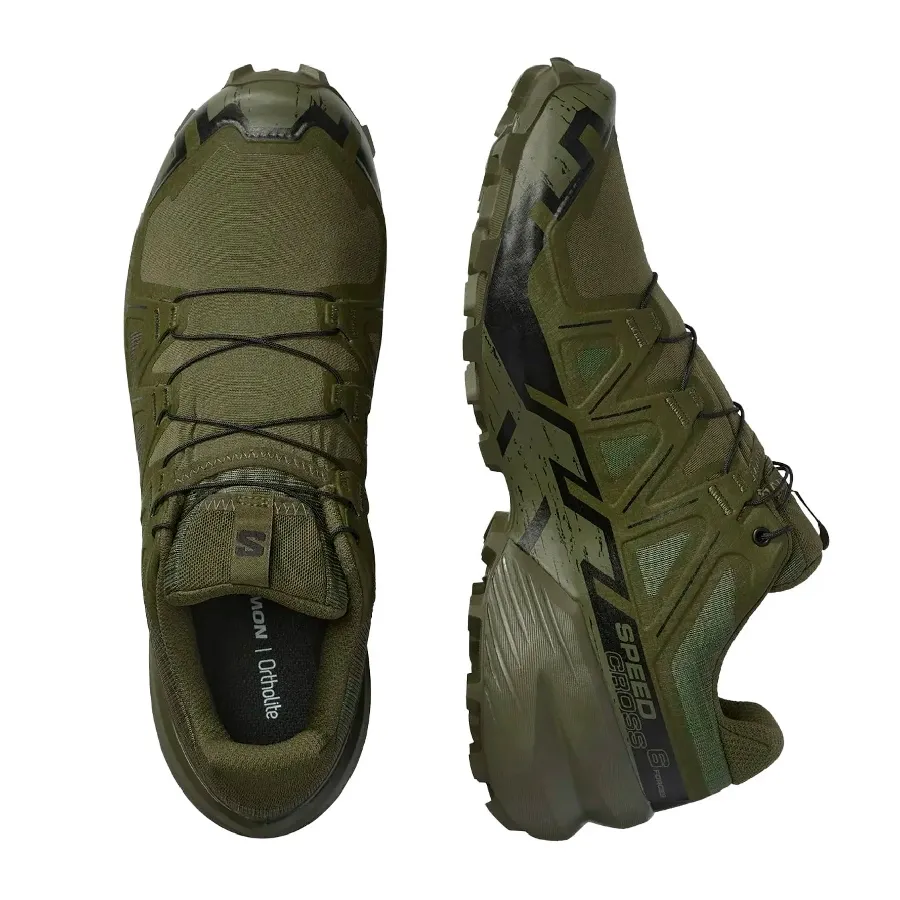 Imagen 3 de 6 de Zapatillas Salomon Speedcross 6 Forces-OLIVA/NEGRO