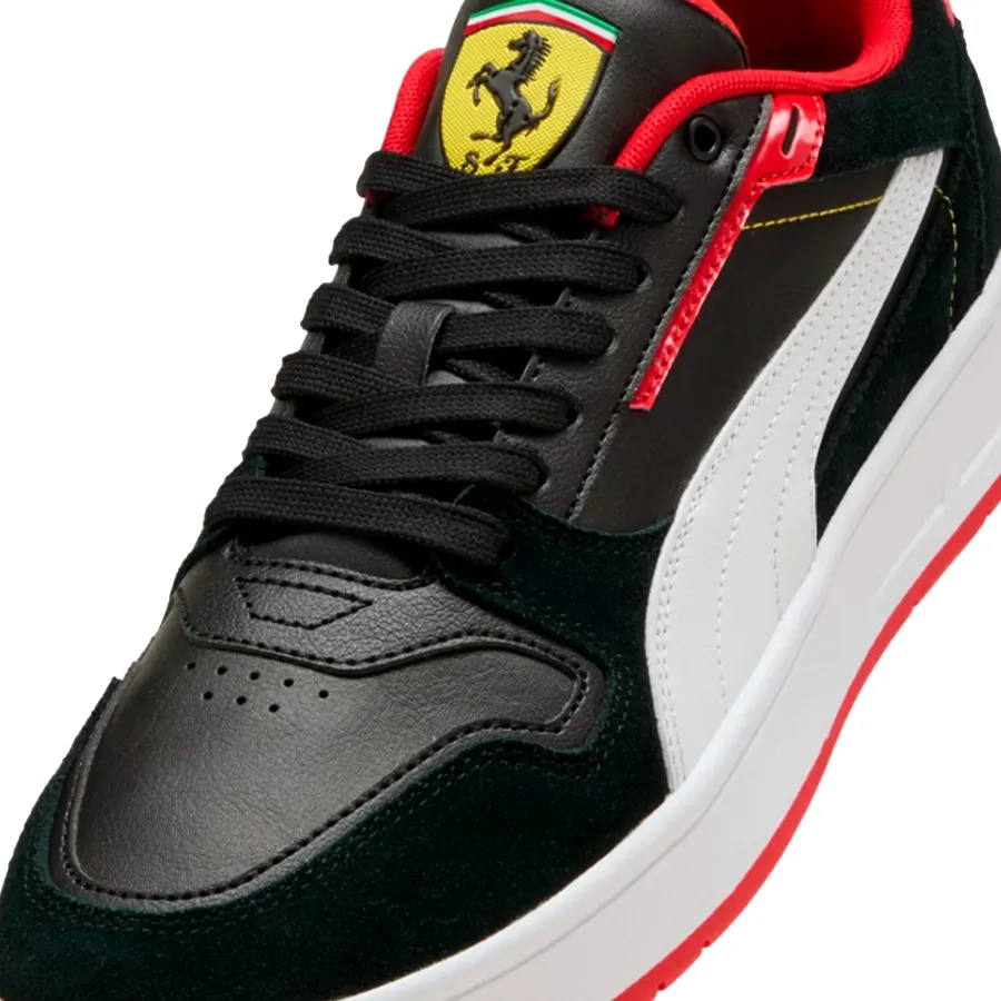 Imagen 5 de 7 de Zapatillas Puma Ferrari Court Classic Street-NEGRO/BLANCO/ROJO