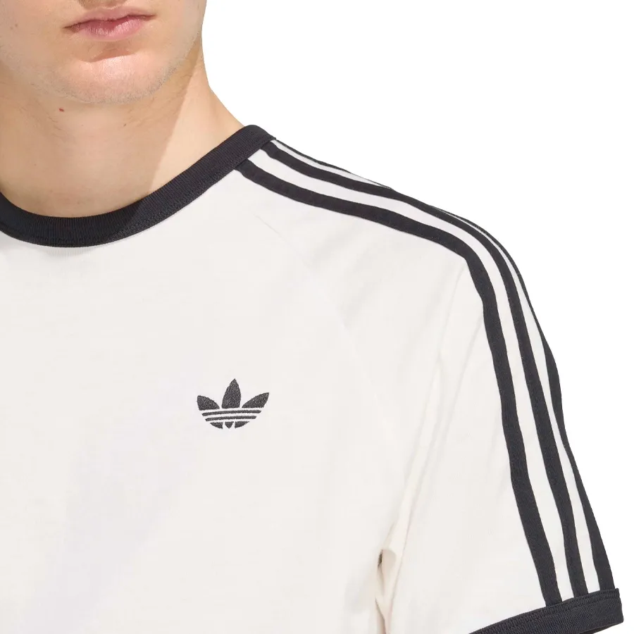 Imagen 3 de 5 de Remera adidas originals 3 Tiras-BLANCO/NEGRO