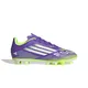 botines-adidas-f50-club-fg-nino-PURPURA/VERDE FLUOR