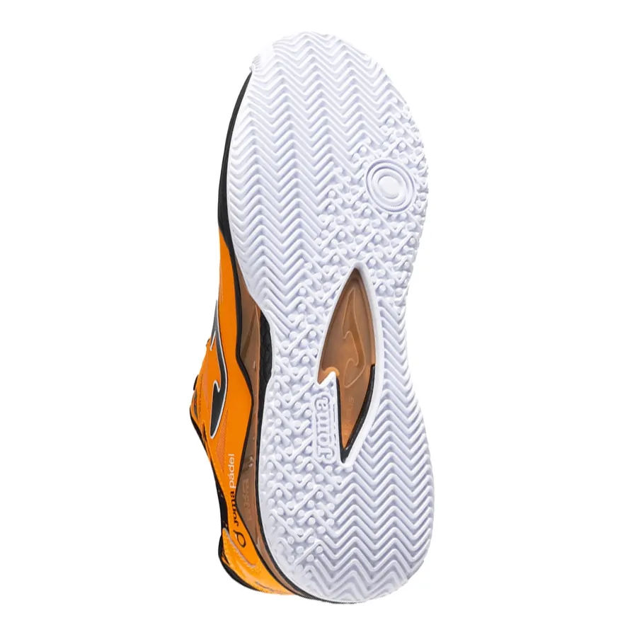 Imagen 3 de 4 de Zapatillas Joma Padel Spin-NARANJA/NEGRO
