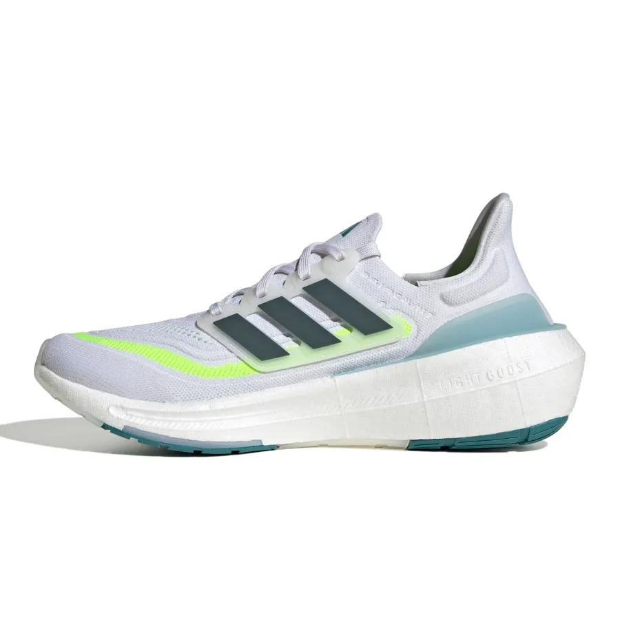 Imagen 2 de 7 de Zapatillas adidas Ultraboost Light-BLANCO/AMARILLO FLUOR/CELESTE