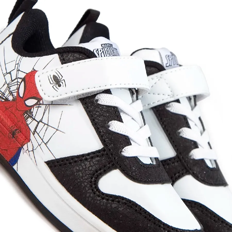 Imagen 3 de 4 de Zapatillas Footy Spiderman-BLANCO/NEGRO
