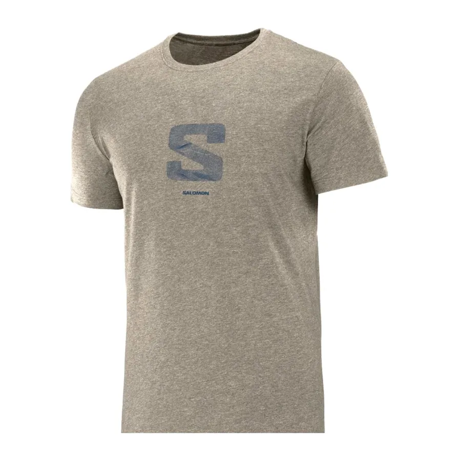Imagen 0 de 1 de Remera Salomon Logo-GRIS