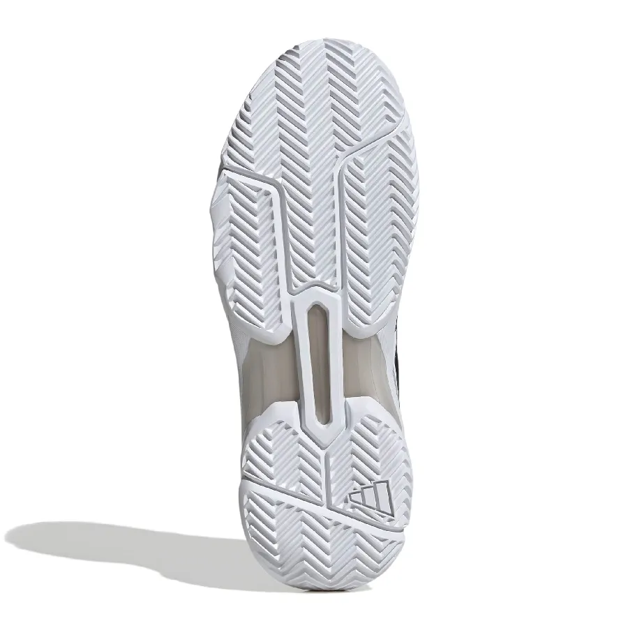 Imagen 3 de 7 de Zapatillas adidas Courtjam Control 3-BLANCO/NEGRO