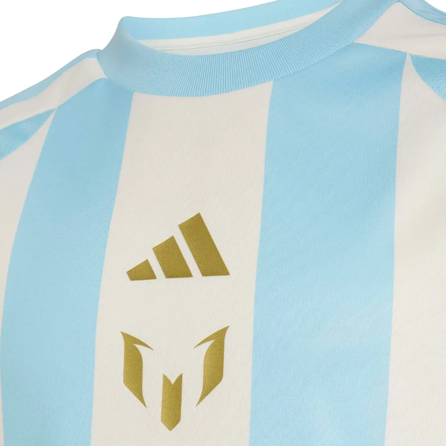 Imagen 2 de 5 de Camiseta adidas Messi Tiro League-BLANCO/CELESTE
