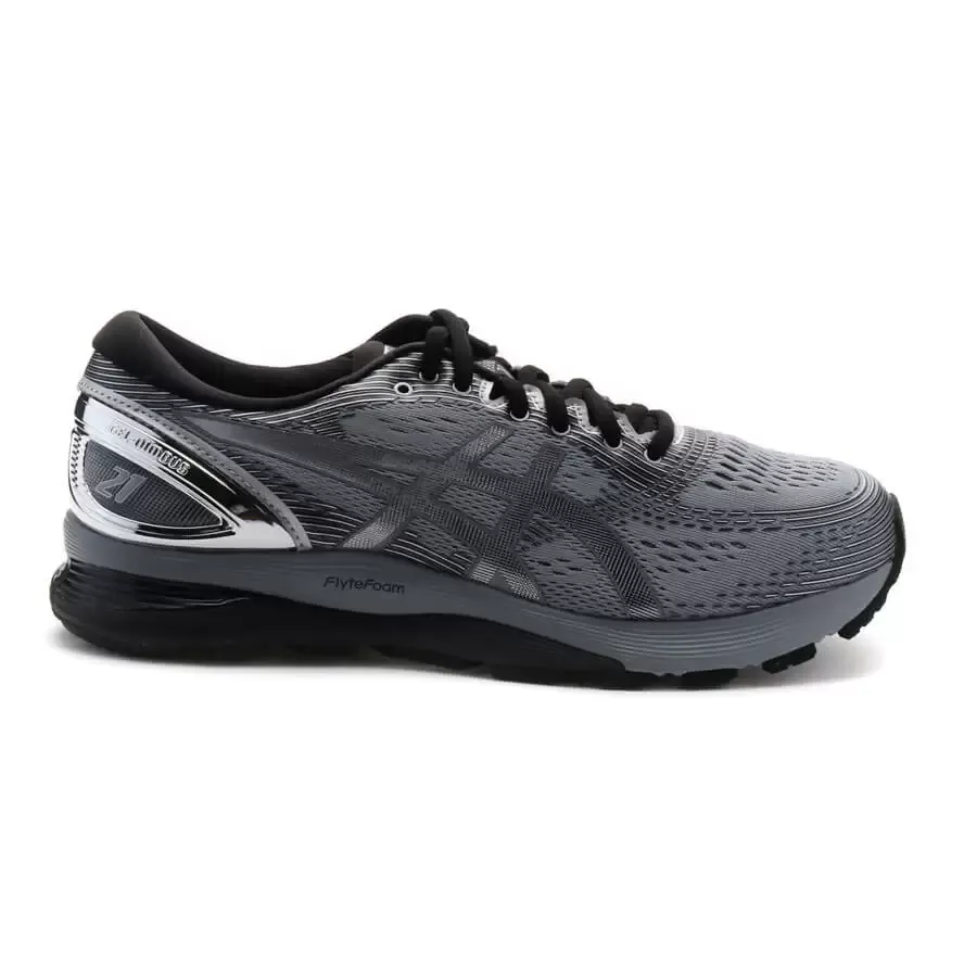 Imagen 4 de 5 de Zapatillas Asics Gel Nimbus 21-GRIS/NEGRO