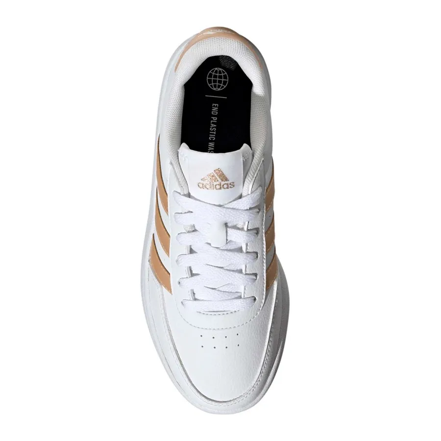 Imagen 2 de 7 de Zapatillas adidas Breaknet 2.0-BLANCO/DORADO