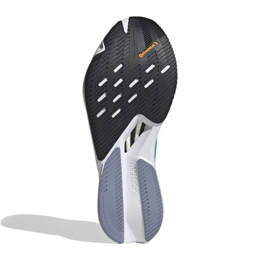 Imagen 4 de 8 de Zapatillas adidas Adizero Boston 12-TURQUESA/NEGRO/NARANJA