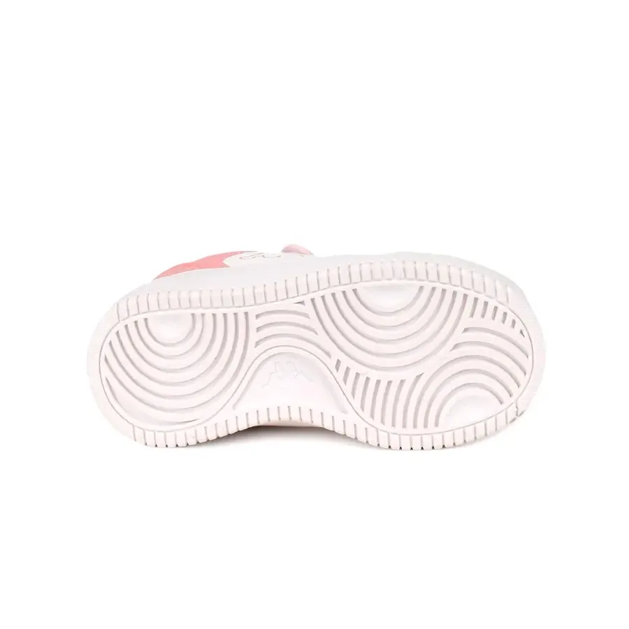 Imagen 3 de 4 de Zapatillas Kappa Logo Linate Velcro Kids-BLANCO/ROSA