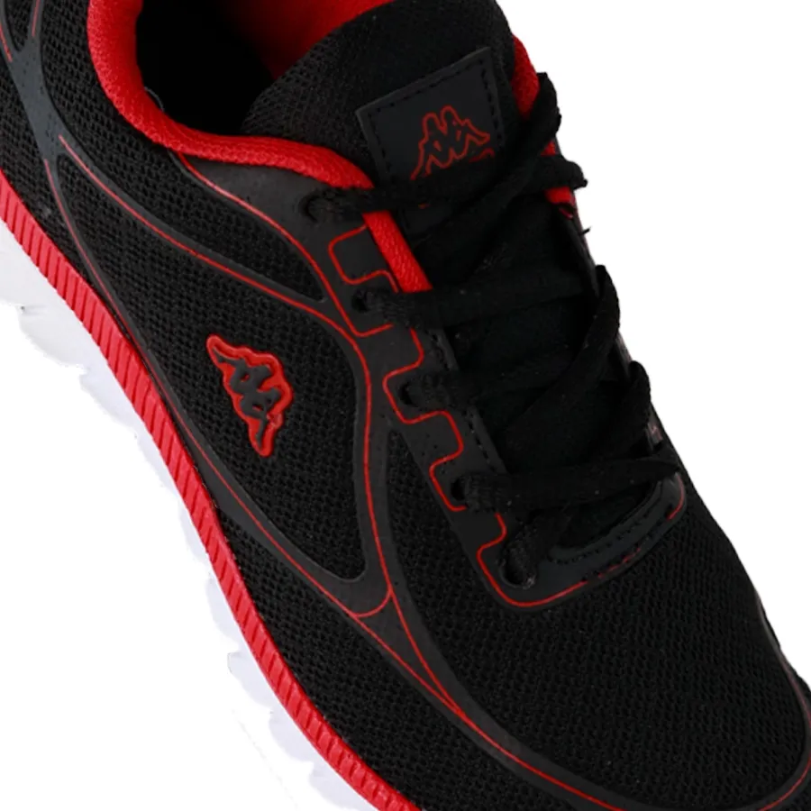 Imagen 5 de 6 de Zapatillas Kappa Rufo Kids-NEGRO/ROJO