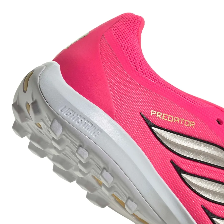Imagen 6 de 7 de Botines adidas Predator League Tf-FUCSIA/BLANCO/NEGRO