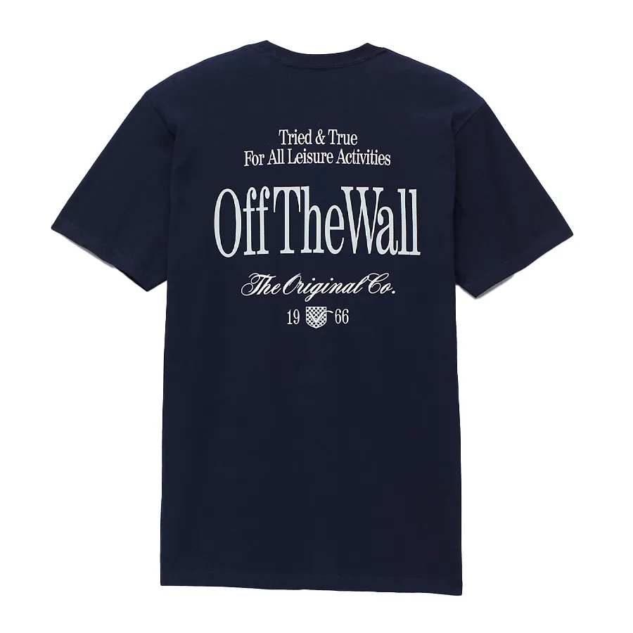 Imagen 2 de 3 de Remera Vans Homdel-MARINO/BLANCO
